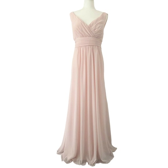 Bill Levkoff Pink Formal Bridesmaid Gown 10 NEW - Picture 5 of 5